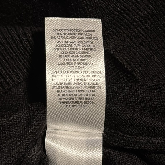 Lucky Brand Women's Black V-Neck Sweater, X-Large - Picture 8 of 9